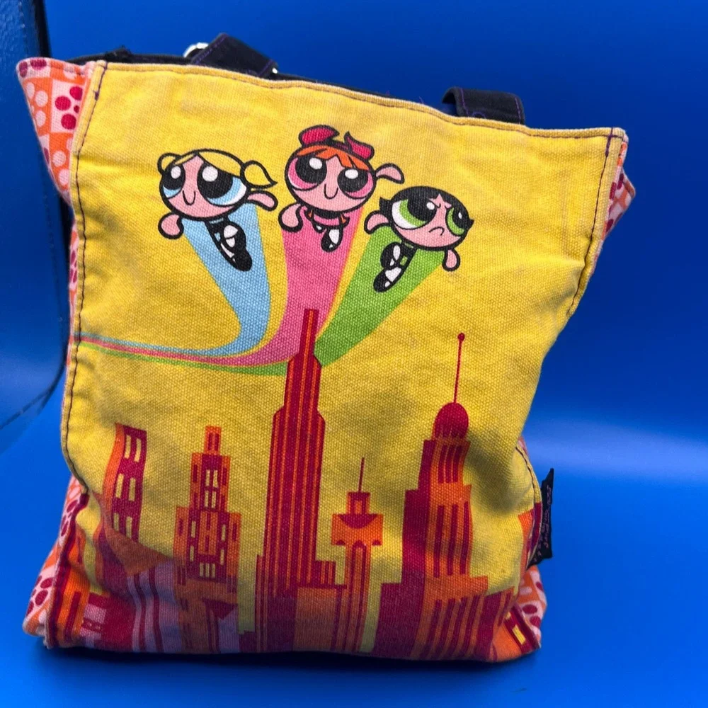 Vintage Y2K Powerpuff Girls Mini Tote Bag